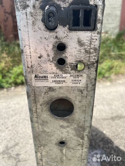 Радиатор ман