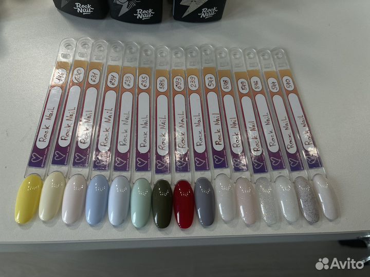 Гель-лаки rocknail и beauty-free