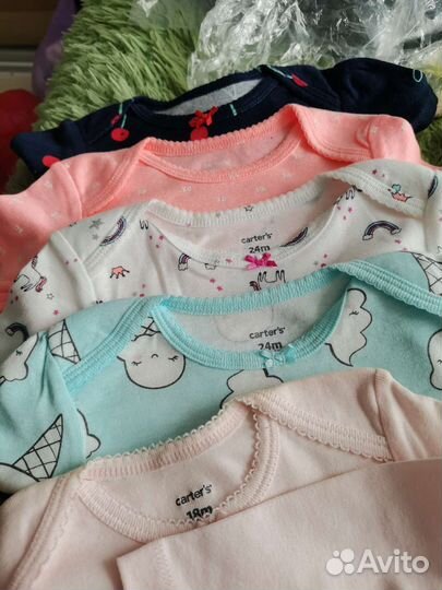 Вещи новые на девочку 1-2 года пакетом