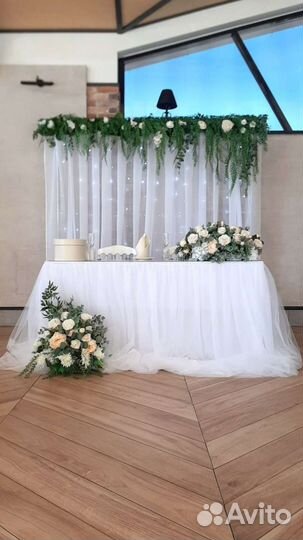 Украшение зала. Свадебные аксессуары