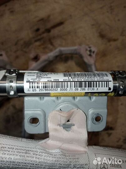 Подушка безопасности боковая Mercedes-Benz 207