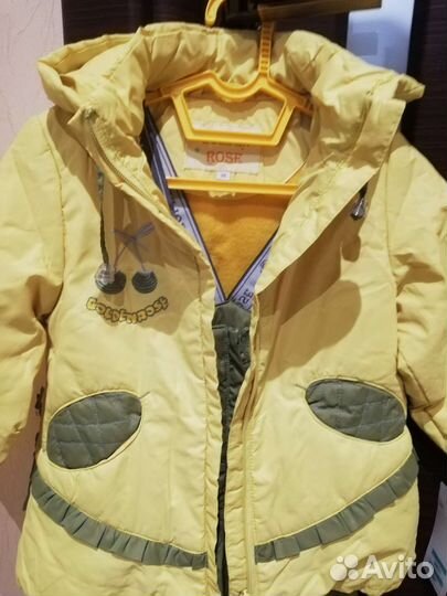 Комбинезон для девочки, весна, Новый, размер 98