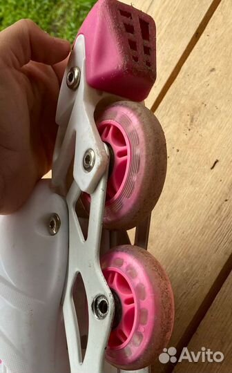 Самокат трехколесный. Ролики