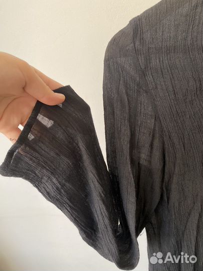 Блузка из жатой ткани