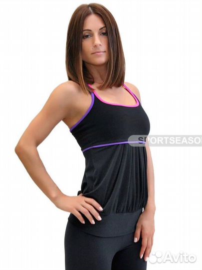 Спортивная майка женская