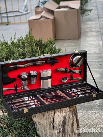 Шашлычный подарочный набор
