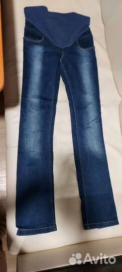 Джинсы для беременных плотные 44