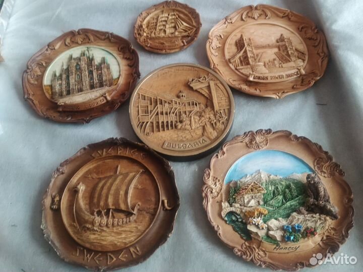 Настенные декоративные тарелки