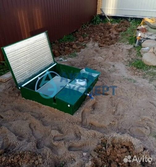 Септик под ключ. Монтаж за 1 день + Гарантия