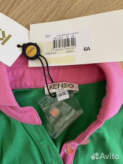 Платье туника Kenzo kids