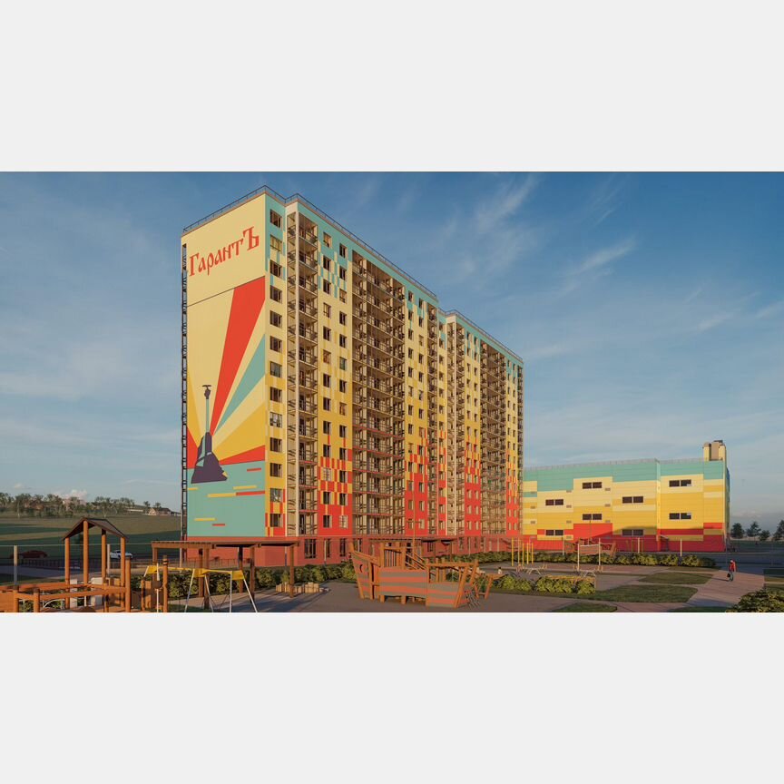 Квартира-студия, 31,5 м², 6/15 эт.