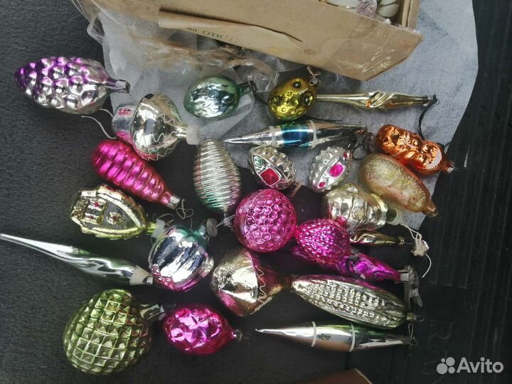 Елочные игрушки СССР