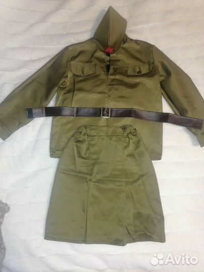 Костюм для девочки на 9 мая