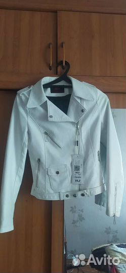 Кожаная куртка новая