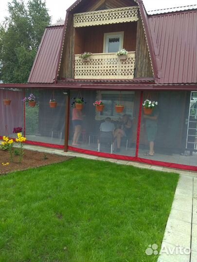 Пошив тентов на шатры и садовые качели