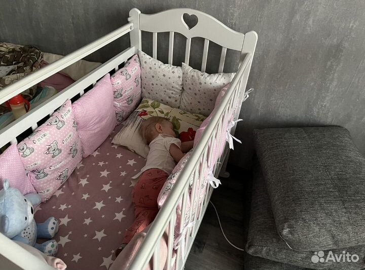 Бортики в детскую кроватку