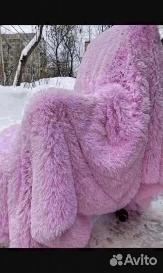 Плед пушистый