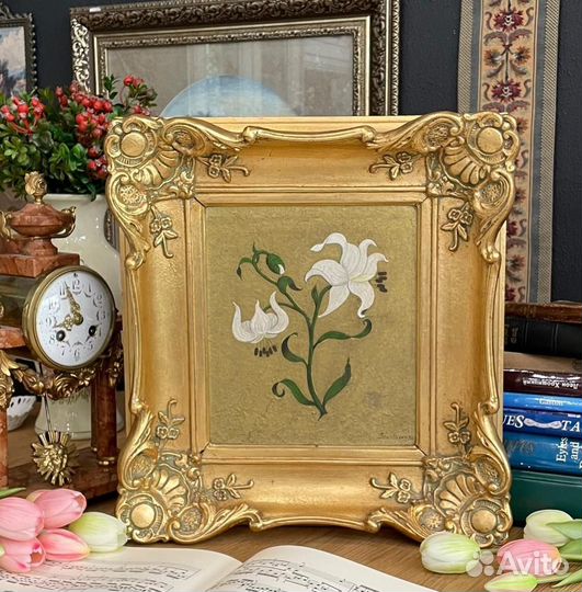 Картина в деревянной раме. Германия