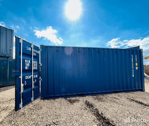 Контейнер 40 фт Новый - Простота и удобство при по
