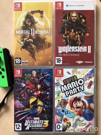 Игры для Nintendo Switch Продажа Обмен