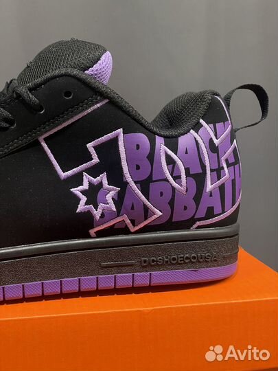 DC Shoes Court Graffik Black Sabbath Дутыши