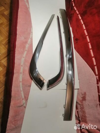 Новый хром заднего бампера газ 3110 / 31105