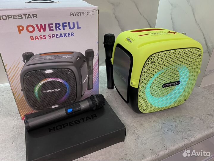 Портативная блютуз колонка Hopestar party one