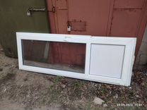 Окна пластиковые бу + балконный блок