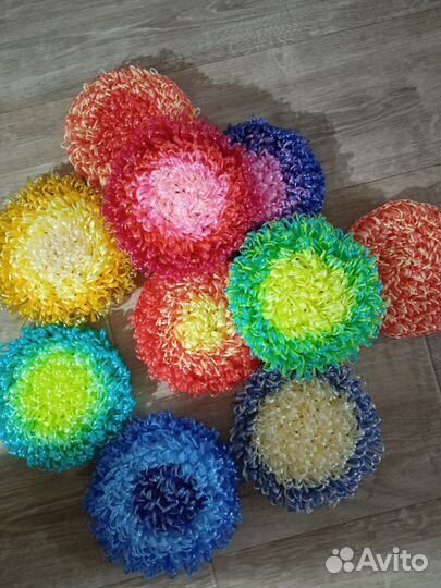 Мочалка ручной работы