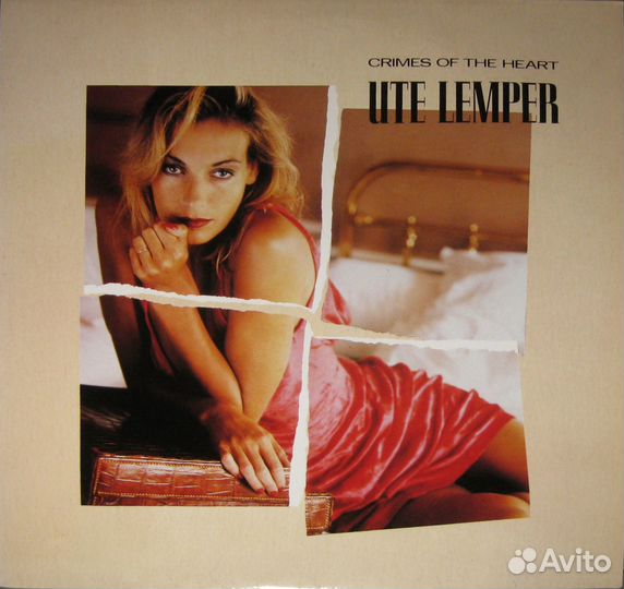 LP Ute Lemper – Crimes Of The Heart - 1989 UK