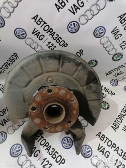 Поворотный кулак передний шкода октавия а5