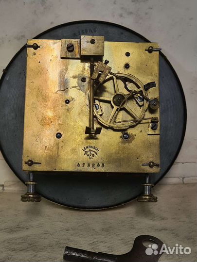 Старинные настенные часы Lenzkirch с боем 19 век