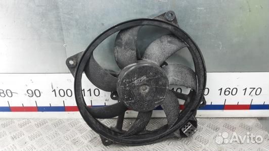 Вентилятор радиатора renault megane 3 (HUK21KE01)