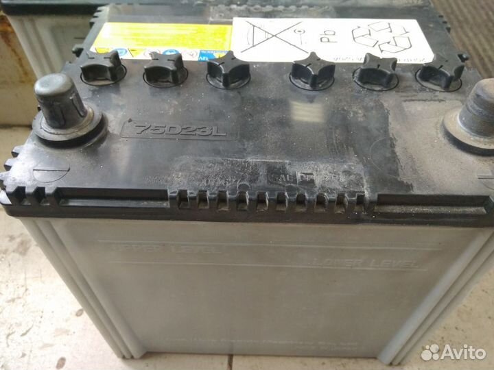 65Ач аккумулятор Shin-Kobe 75D23L