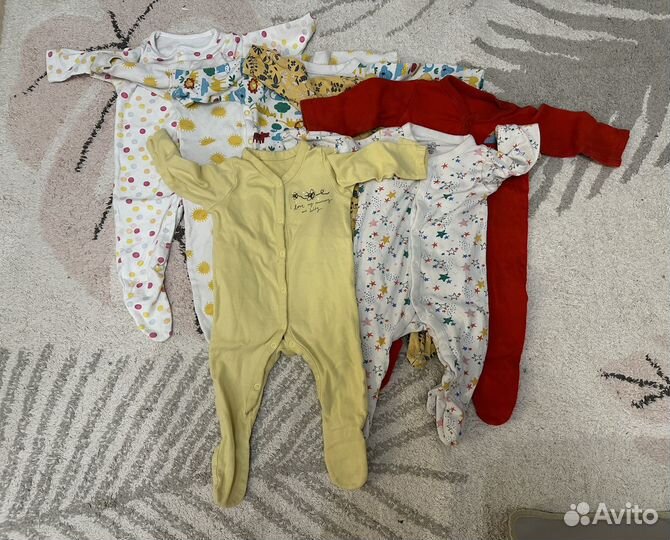 Слипы для новорожденного 3-6 мес mothercare