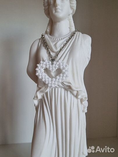 Цепочка с подвеской из бисера