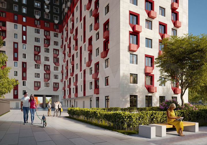 Квартира-студия, 23,3 м², 19/25 эт.