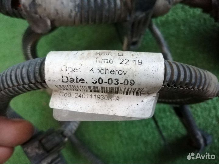 Проводка управления двигателем логан 1.4