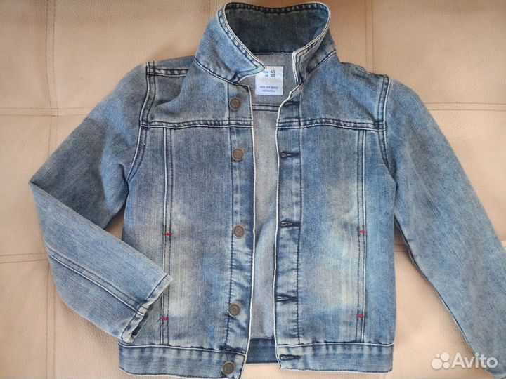 Джинсовка рост 122