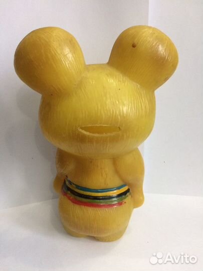 Копилка Олимпийский мишка 1980 СССР