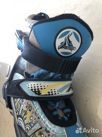 Коньки детские раздвижные р 31-34