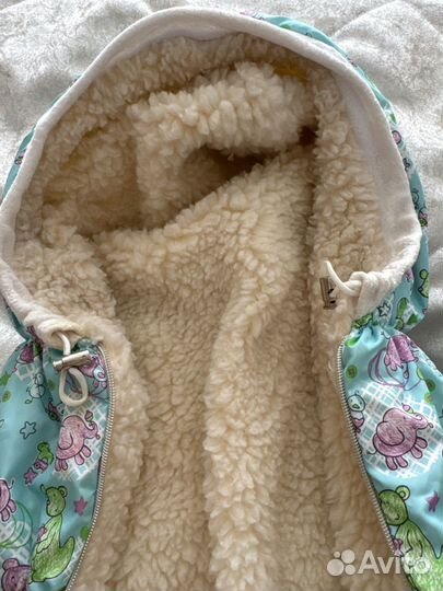 Конверт на выписку зимний овчина