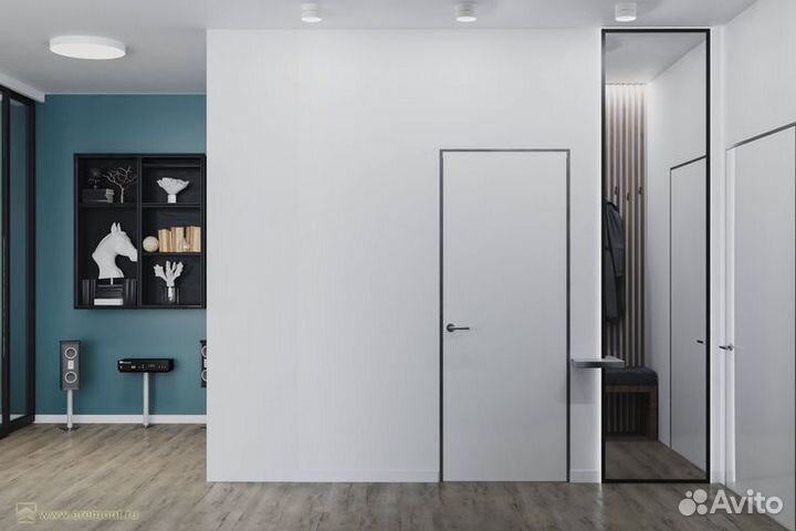 Скрытые двери invisible revers