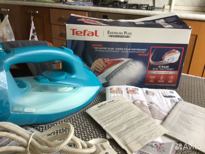 Утюг с парогенератором tefal