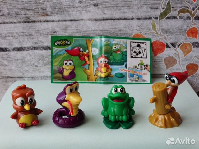 Киндер серии Natoons Животные, Кошки, Перевертыши