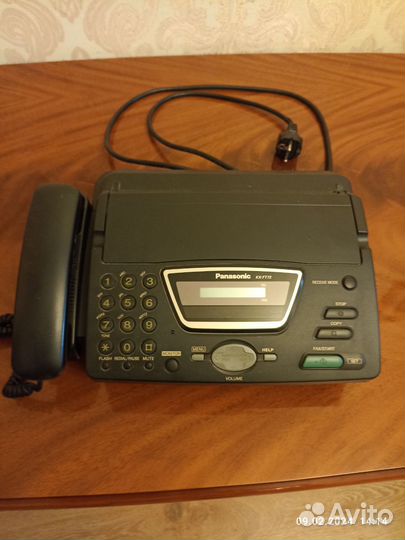 Телефон факс panasonic