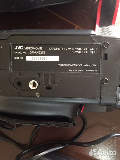 Видео камера JVC GR-AX627E