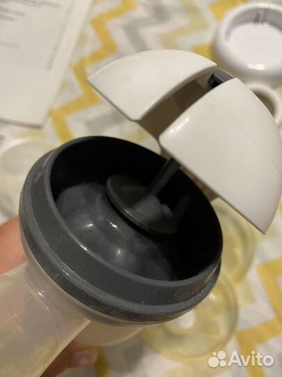 Молокоотсос nuk ручной и накладки avent