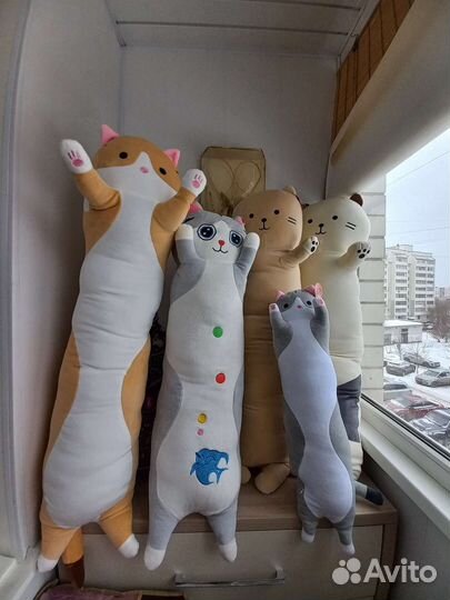 Гусь обнимусь,корги,кот батон 110см, 70см