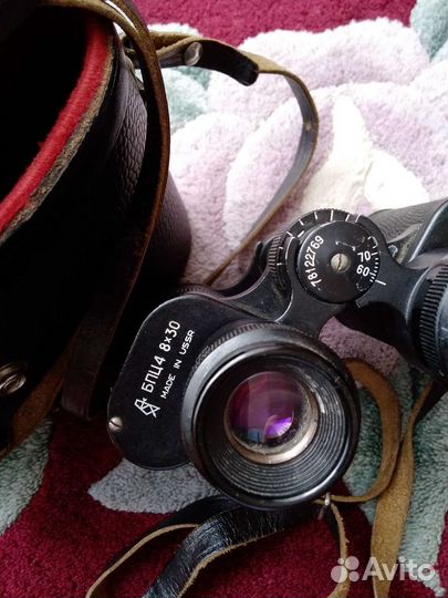 Армейский бинокль СССР качество супер ***** оптика